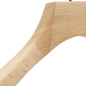 Bán Buôn Một Lớp Chất Lượng Cao Sang Trọng Bằng Gỗ Móc Treo Cho Rắn Áo Tùy Chỉnh Gỗ Móc Áo - Product Image 5