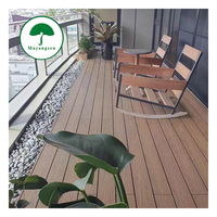 Échantillon Gratuit : Planche de Terrasse en Composite Bois-Plastique (WPC) Coextrudée, Creuse, Imperméable et Emboîtable pour Balcon de Villa