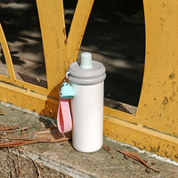 Vente en gros 2025 nouveau design 20oz personnalisé étanche potable 18/8 304 acier inoxydable tasse gobelet large bouche bouteille sport flacon avec infuseur