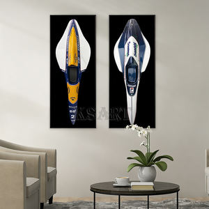 Modelo de Chasis de Coche de Carreras F1 de Fibra de Vidrio, Escultura de Diseño de Arte Moderno, Decoración de Pared para Sala de Estar, Exhibición Interior, Artesanía de Resina - Product Image 6