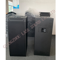LASE ST 828 Pro Audio, caisson de basses actif double 18 pouces 1600W, système sonore en bois pour DJ, club, amélioration des basses en direct
