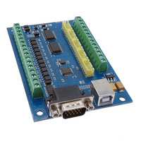 Carte de commande de mouvement pas à pas 5 axes RXT CNC Driver Board Breakout Board Alimentation CC USB Mach3 Machine de gravure