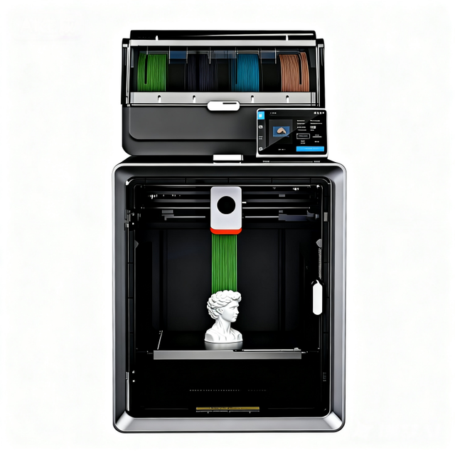 Global Best-seller Multicolor 3D Printer High-Speed 300mm/s Automatic Closed Core-XY