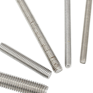 Tiges filetées complètes en acier inoxydable 304, filetage standard M6-M30, finition brute, pour montage de meubles et bricolage - Product Image 6