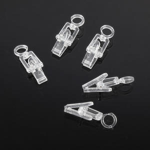 Vente en gros d'organisateur de vêtements en plastique à un seul niveau de haute qualité avec crochet rotatif, clip de rangement <span class=keywords><strong>pour</strong></span> rideaux, serviettes, chaussures, chapeaux - Product Image 2