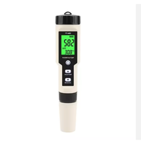 Testeur de pH portable 4-en-1 de type stylo – Instrument de mesure de l'acidité et de l'alcalinité pour la qualité de l'eau et les produits chimiques agricoles