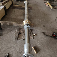 arbres d'hélice marins en acier inoxydable sur mesure, arbres de transmission pour navires, arbres de quille longs et arbres de quille courts