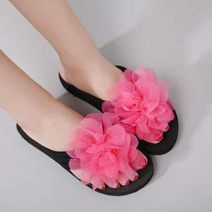Sandales et tongs pour femmes à plateforme et talon compensé, à semelle épaisse, polyvalentes pour l'extérieur, utilisables été comme hiver, avec dessus en éponge - Product Image 4