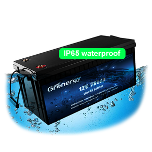 Aplicación impermeable 200 Ah Lifepo4 Célula de batería Estación de energía solar portátil 12V 200Ah 300Ah Batería de litio Lifepo4 - Product Image 6