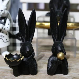 Licheng Châu Âu Nhà Bàn Trang Trí Món Quà Sinh Nhật Kỳ Nghỉ Hình Ảnh Câu Lạc Bộ Khách Sạn Đạo Cụ Thổi Thỏ - Product Image 4