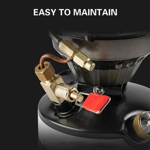 Estufa de <span class=keywords><strong>gasolina</strong></span> de 450mL Quemador portátil para exteriores para senderismo Camping Ideal para parrillas de cocina de campamento - Product Image 3