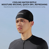 Gorro Elástico y Duradero, Anti-Sudor, Protección UV, Gorro de Ciclismo Compacto y Portátil para Senderismo y Ciclismo de Carretera