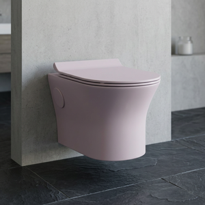 Toilette suspendue murale haut de gamme avec bidet WC sanitaires siège de cuvette de toilette en céramique lavabo de toilette suspendu - Product Image 2