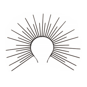 Nouveaux produits transfrontaliers Europe et Amérique : Bandeau de tête exagéré pour fête d'Halloween COSPLAY, motif Dieu du Soleil - Product Image 6