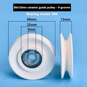 ล้อเซรามิกขนาด 50*12 มม. (สายพานกลม) สำหรับการรีดลวด ได้รับการรับรองมาตรฐาน ISO9001:2008 ผลิตตามแบบ OEM ปรับแต่งได้ พร้อมรับประกัน 1 ปี - Product Image 6