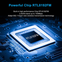 Computer Hardware Software Free Driver 2.4G Wireless USB Wifi Adapter Network Card Wifi Adapter 300mbps for Laptop Desktop PC