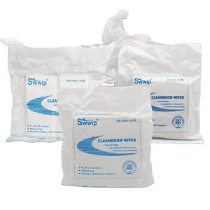 100% poliéster Micro fibra Extra absorbente sala limpia toallitas de microfibra para sala limpia - Product Image 1