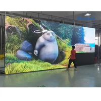 BESCAN~ P2.6 P2.9 P3.91 Layar LED Sewa Indoor Outdoor untuk Panggung Gereja 500x500mm Video Wall Warna Penuh