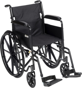 <span class=keywords><strong>Silla</strong></span> de Ruedas Ligera de Aluminio, Plegable y Portátil, con Frenos de <span class=keywords><strong>Mano</strong></span>, para Adultos Mayores, Uso en Interiores y Exteriores - Product Image 1