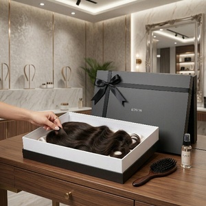 Caja para Pelucas Personalizada, Directo de Fábrica, OEM ODM, Empaque de Lujo para Extensiones de Cabello, Marca de Belleza y Mercado Minorista - Product Image 2