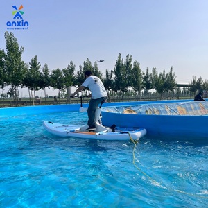 Bicicleta Acuática Inflable con Certificación CE, Bicicleta <span class=keywords><strong>de</strong></span> Pedales Flotante <span class=keywords><strong>de</strong></span> PVC <span class=keywords><strong>para</strong></span> Deportes Acuáticos en Lagos/Mares, Hidrociclo con Tabla <span class=keywords><strong>de</strong></span> SUP - Product Image 3