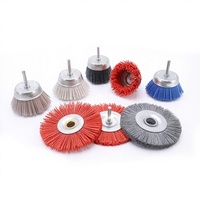 Brosse en fil abrasif importée Sanyang, modèle 100231, en carbure de silicium, avec manche en nylon, pour nettoyage en profondeur (bol, surface plate, etc.)