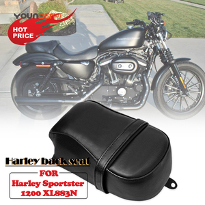 <span class=keywords><strong>Asiento</strong></span> trasero de motocicleta personalizado de diseño clásico, <span class=keywords><strong>asiento</strong></span> trasero para Harley Sportster XL883N XL1200 - Product Image 1