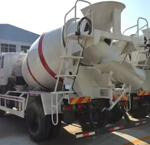 Nouveau camion malaxeur à béton mobile avec tambour rotatif pour le chargement du ciment - Product Image 1