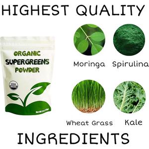 Etiqueta privada 100% Pure Organic Mixed <span class=keywords><strong>Fruit</strong></span> Vegetal Powder Superfood Supergreens <span class=keywords><strong>Super</strong></span> Greens Powder - Product Image 3