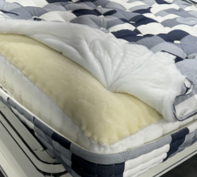 <span class=keywords><strong>Materasso</strong></span> ibrido dal Design moderno nuovo lancio classico blu bianco reticolo primavera tranquilla traspirante per la camera da letto Villa dell'hotel di casa - Product Image 3