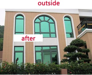 Green Silver PET Architectural <strong>Film</strong> Decorative <strong>Window</strong> <strong>Film</strong> <strong>Covering</strong> with High UV protection and Heat Resistant - Product Image 6