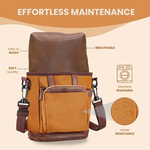 Free sample Custom Pet Treat <b>Pouch</b> Snack Bag Oxford Nylon <b>Dog</b> Walking Poop Bag Dispenser Sustainable <b>Training</b> Poop Bag Holder - Product Image 4