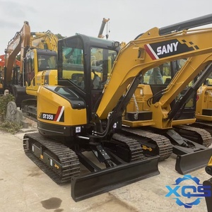 รถขุดมือสองรุ่น Mini Sany SY35U พร้อมเครื่องยนต์ Yanmar ปั๊ม และชิ้นส่วนแกนกลางที่ใช้แบริ่ง น้ำหนักใช้งาน 3.5 ตัน ผลิตในประเทศจีน - Product Image 2