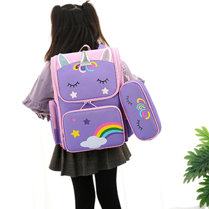 Vente chaude Enfants Trolley Cartables 2Pcs <span class=keywords><strong>Licorne</strong></span> Sac <span class=keywords><strong>À</strong></span> Dos Crayon Sacs Ensemble Grande Capacité Trolley Sac <span class=keywords><strong>À</strong></span> Dos Pour Les Filles - Product Image 4