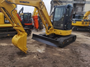 รถขุดมือสองรถขุดดิน Komatsu มือสอง PC55MR-2 PC35MR-2 PC56-7รถตัก PC60-7 - Product Image 6