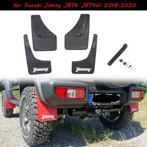 JB74 JB74W lamas Mud Flaps Auto para Suzuki Jimny 2018-2020 Mudflaps Splash Guardas Mudguards Mud Flap Frente Traseira Fender