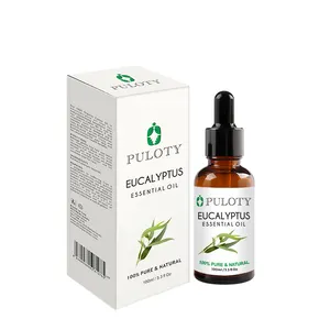 Aceite de eucalipto a granel, aceite esencial de eucalipto orgánico natural puro para el crecimiento del cabello, Etiqueta Privada, venta al por mayor