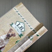 Sac d'emballage laminé BOPP avec une excellente fonction anti-humidité, garde les granulés pour chiens au sec et prévient la moisissure pendant le transport