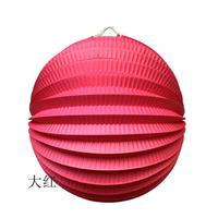 Nouvelle lanterne en papier en forme de pastèque pliée suspendue, décoration de fête personnalisable multicolore