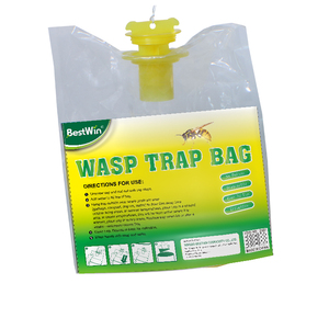 Piège à guêpes jetable à suspendre pour extérieur, attrape-guêpes jaunes et frelons, sans produits chimiques, avec appât alimentaire, OEM - Product Image 6