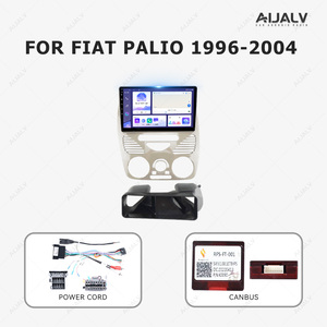 Venta caliente Marco de coche LHD de 9 pulgadas FIAT PALIO 1996-2004 Panel montado en el tablero de navegación GPS en gris Popular para la colocación del tablero - Product Image 4