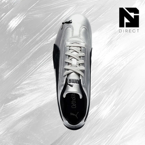 Puma Wmns Speedcat 'metallic Pack - Silver Black' Lace-Up Walking Style Shoes Fashion Stylish Sneaker for Daily Wear - Product Image 4