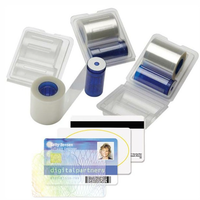 Datacard CD800 Imprimante de cartes 0.5 Mil DuraGard Laminates Datacard 508668-501 DuraGard Clear Laminate 350 Prints