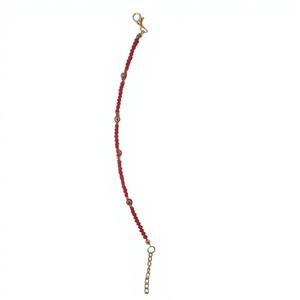 Dafni สร้อยข้อมือลูกปัดโบฮีเมียนขนาดใหญ่พร้อมหินธรรมชาติและโลหะมีค่าใส่ไมโครของขวัญสำหรับทุกเพศจากอิสตันบูล - Product Image 1