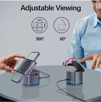 Chargeur sans fil 3-en-1 magnétique puissant et pliable 15W pour iPhone, Apple Watch et écouteurs – Idéal pour le dropshipping