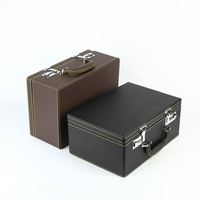 Bijoux en Cuir et Cuir PU Coffret Cadeau avec Logo Diamant Luxe Vente en Gros