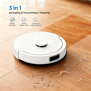 Robot aspirateur intelligent RC600, batterie, réservoir d'eau automatique, gyro, robot aspirateur intelligent, nettoyage humide, aspirateur robot pour hôtel - Product Image 4