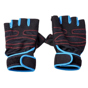 Gant demi-doigt de levage de fitness pour hommes et femmes, gant respirant d'absorption de la sueur pour le cyclisme en plein air, gants anti-transpiration étendus - Product Image 4