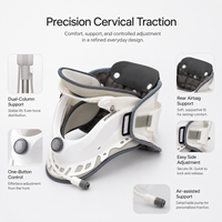 Collier de traction cervicale électrique gonflable certifié CE Boan avec batterie intégrée, airbag TPU anti-fuite, support de cou, garantie 1 an