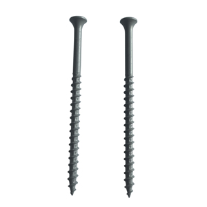 Acero al carbono Dacromet plateado Bugle Head <span class=keywords><strong>Philips</strong></span> Drive Decking Tornillos para madera - Product Image 1